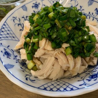 蒸し鶏やお豆腐に♫万能ニラだれ